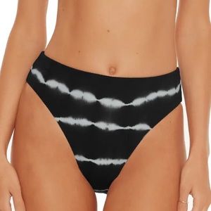 Becca Swim High Waisted Tie Dye bottoms